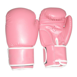 Boxing gloves in pink & white colour