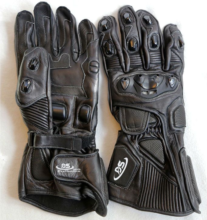 Motorcycle Leather Gloves