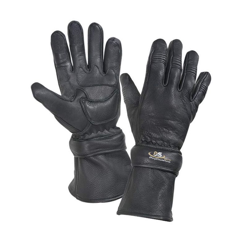  Motorcycle Leather Gloves 