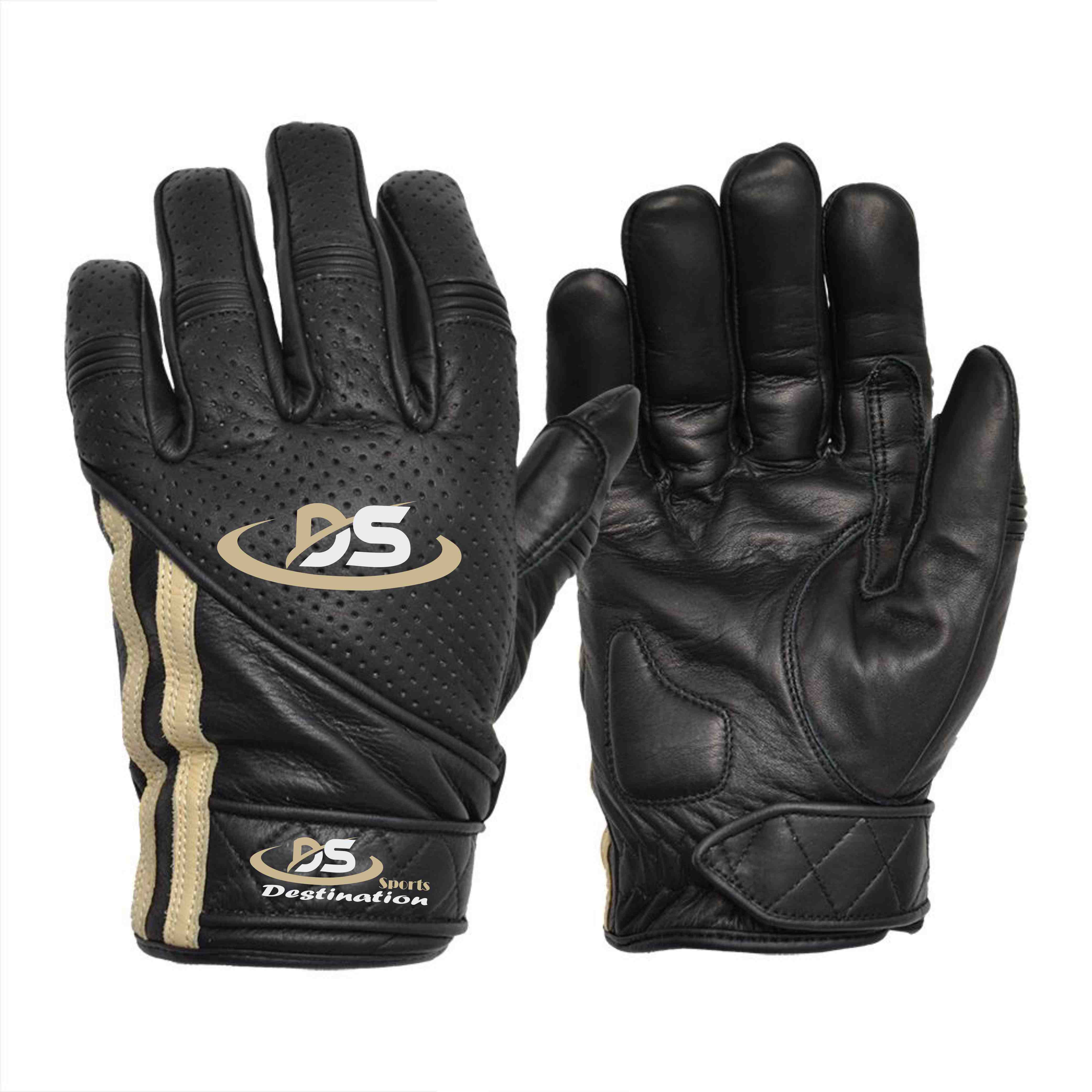   Motorcycle Leather Gloves 